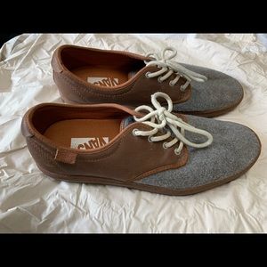 Vans leather/fabric shoes